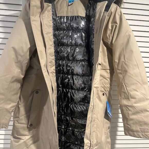 Columbia Apres Arson Winter Long Down Jacket Women’s Size 1X  Omni-Tech - Picture 7 of 15
